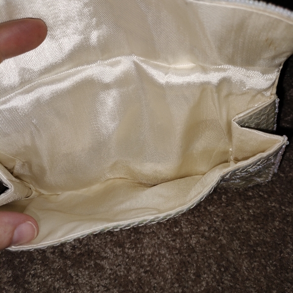 ⭐3 for$15Vintage ivory purse/ clutch - Picture 4 of 8
